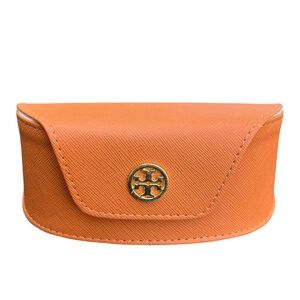 Tory Burch Orange Eye Glasses Case